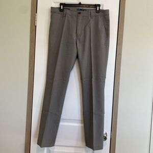 Perry Ellis Mens Slim Fit Grey Dress Pants Sz32 Officecore Work Teacher Sales